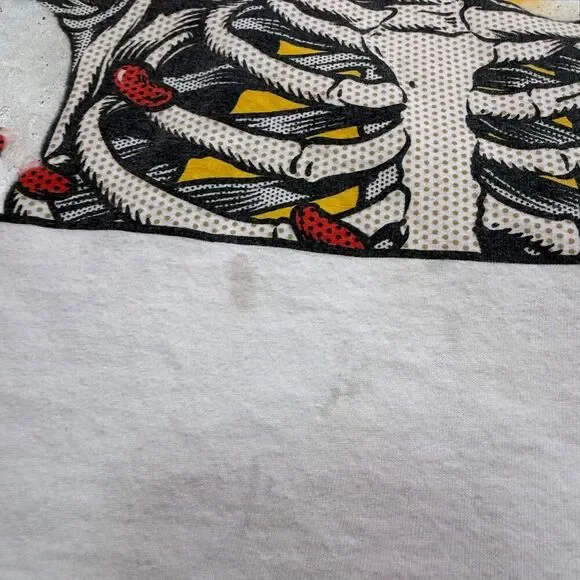 Bertha Pop Art Grateful Dead Shirt - Liquid Blue Have a Grateful Day T-shirt XL - Picture 8 of 11